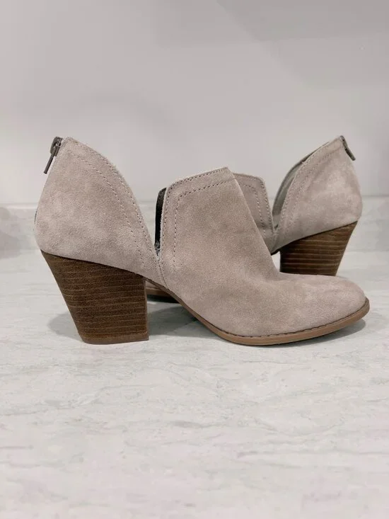 Suede Booties - Picture 2 of 7